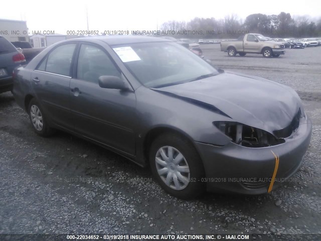 4T1BE32K75U990621 - 2005 TOYOTA CAMRY LE/XLE/SE Сұр фото 1