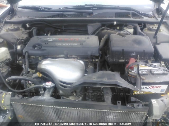 4T1BE32K75U990621 - 2005 TOYOTA CAMRY LE/XLE/SE Сұр фото 10