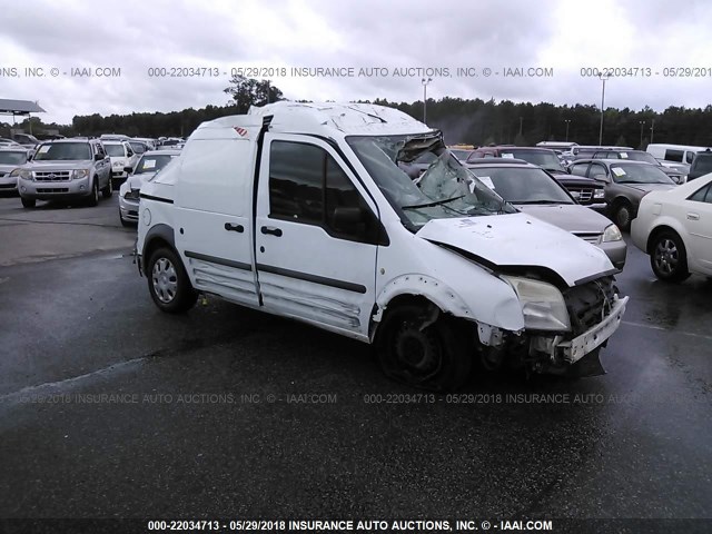 NM0LS7AN4BT057522 - 2011 FORD TRANSIT CONNECT XL WHITE photo 1