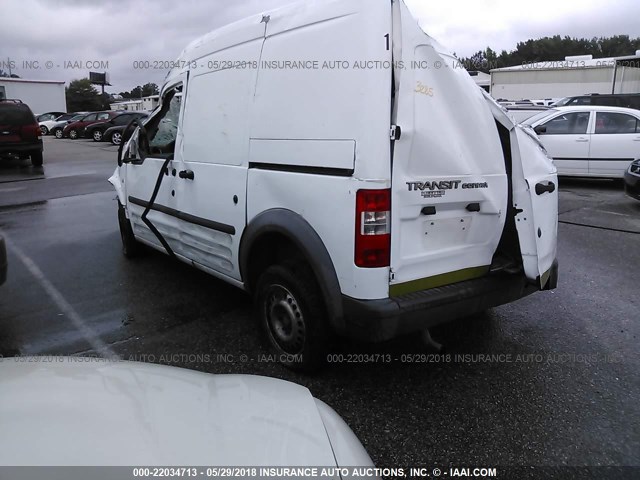 NM0LS7AN4BT057522 - 2011 FORD TRANSIT CONNECT XL WHITE photo 3