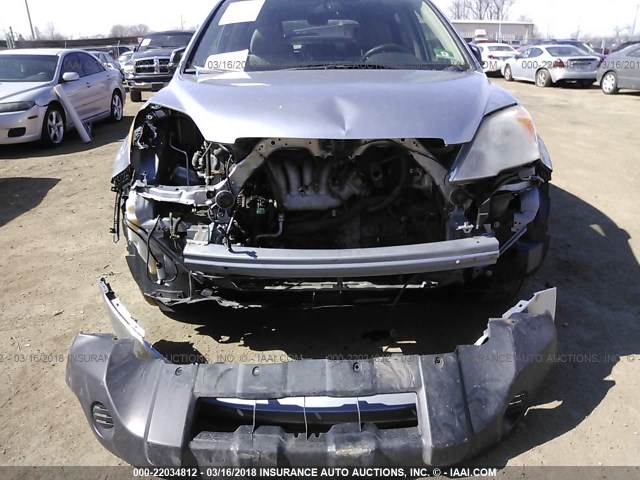 JHLRE485X8C075754 - 2008 HONDA CR-V EX SILVER photo 6