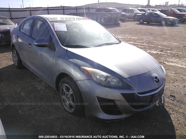 JM1BL1SF9A1232096 - 2010 MAZDA 3 I SILVER photo 1