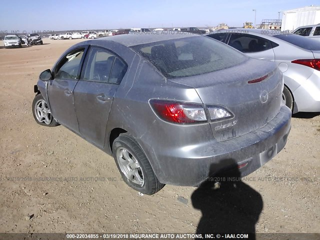 JM1BL1SF9A1232096 - 2010 MAZDA 3 I SILVER photo 3