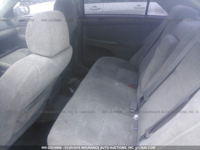 4T1BE32K64U925158 - 2004 TOYOTA CAMRY LE/XLE/SE GRAY photo 8