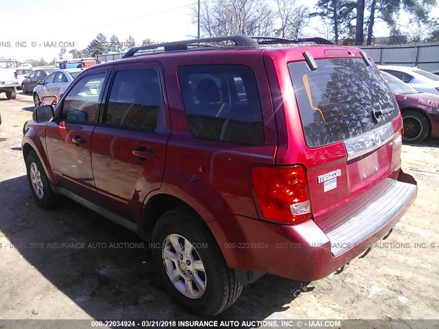 4F2CZ02Z98KM27529 - 2008 MAZDA TRIBUTE I RED photo 3