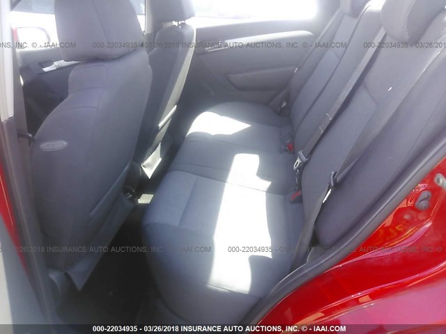 KL1TD5DE5AB120023 - 2010 CHEVROLET AVEO LS/LT 红色 照片 8