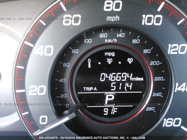 1HGCR2F53FA096017 - 2015 HONDA ACCORD SPORT Ақ фото 7