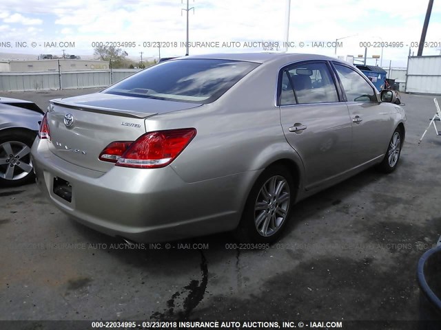 4T1BK36B45U045418 - 2005 TOYOTA AVALON XL/XLS/TOURING/LIMITED GOLD photo 4