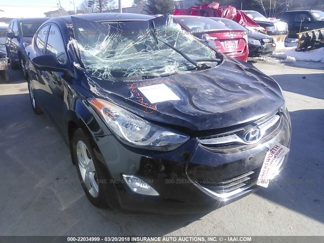 KMHDH4AE4DU502130 - 2013 HYUNDAI ELANTRA GLS/LIMITED BLACK photo 1