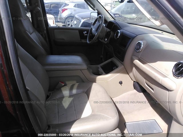 1FMPU17546LA76897 - 2006 FORD EXPEDITION EDDIE BAUER BROWN photo 5