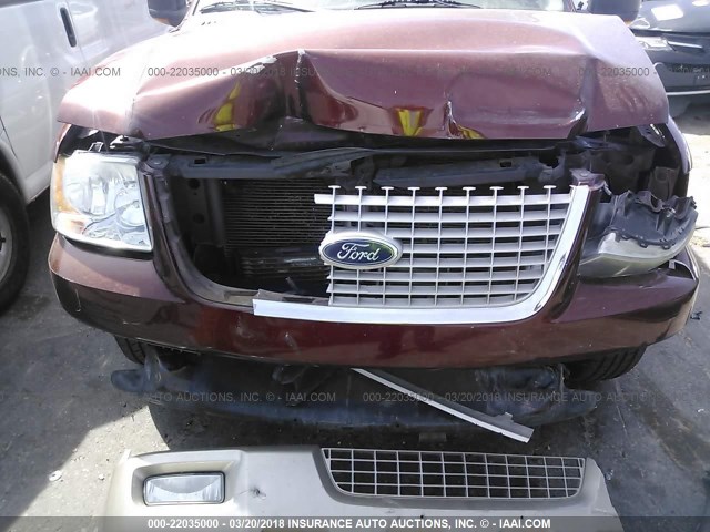 1FMPU17546LA76897 - 2006 FORD EXPEDITION EDDIE BAUER BROWN photo 6