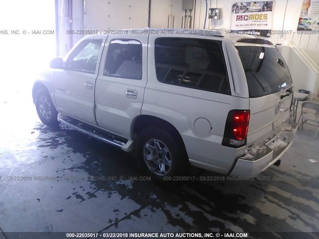 1GYEK63N84R213347 - 2004 CADILLAC ESCALADE LUXURY WHITE photo 3