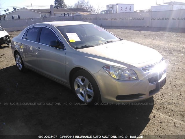 1G1ZB5EB4AF260711 - 2010 CHEVROLET MALIBU LS Şampan foto 1