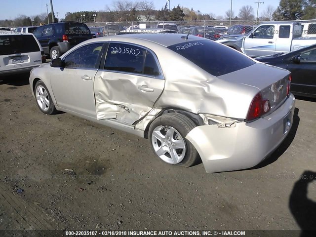 1G1ZB5EB4AF260711 - 2010 CHEVROLET MALIBU LS Şampan foto 3