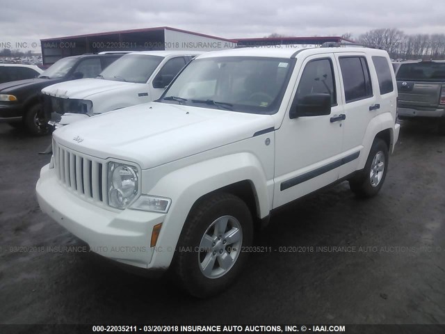 1J4PN2GKXAW166795 - 2010 JEEP LIBERTY SPORT 白色 照片 2