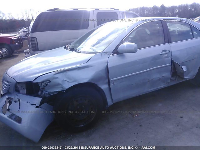 4T1BE46K29U869517 - 2009 TOYOTA CAMRY SE/LE/XLE BLUE photo 6