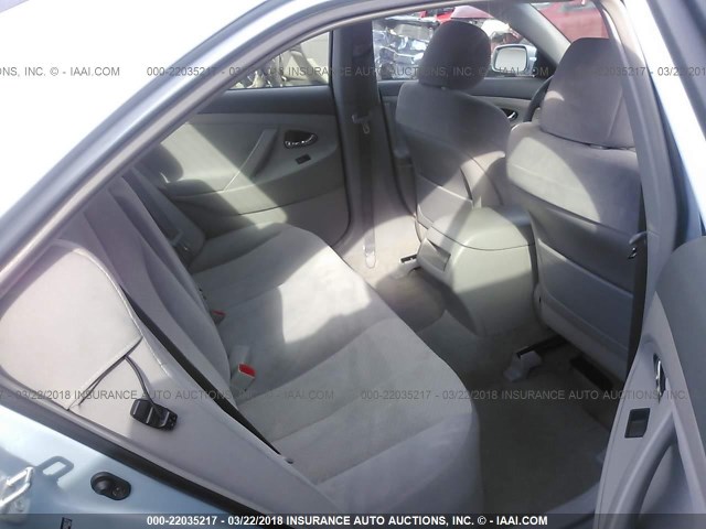 4T1BE46K29U869517 - 2009 TOYOTA CAMRY SE/LE/XLE BLUE photo 8