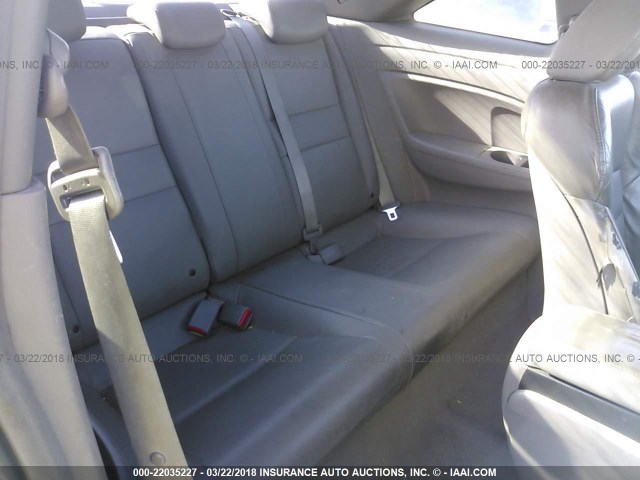 2HGFG12948H570857 - 2008 HONDA CIVIC EXL BLUE photo 8