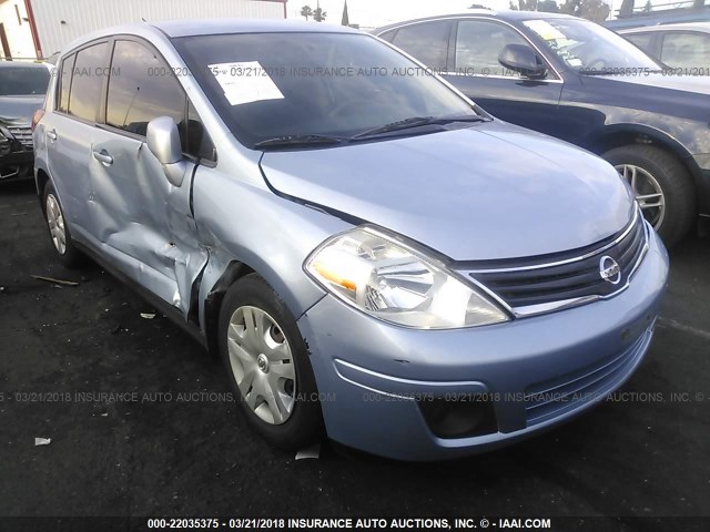 3N1BC1CP6BL450419 - 2011 NISSAN VERSA S/SL Light Blue photo 1