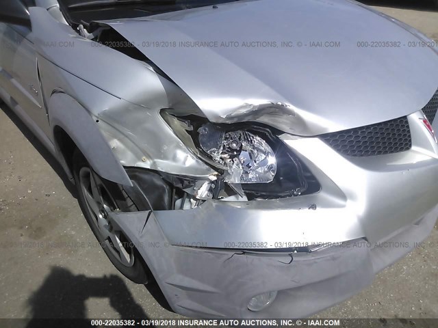 5Y2SL62803Z460801 - 2003 PONTIAC VIBE SILVER photo 6