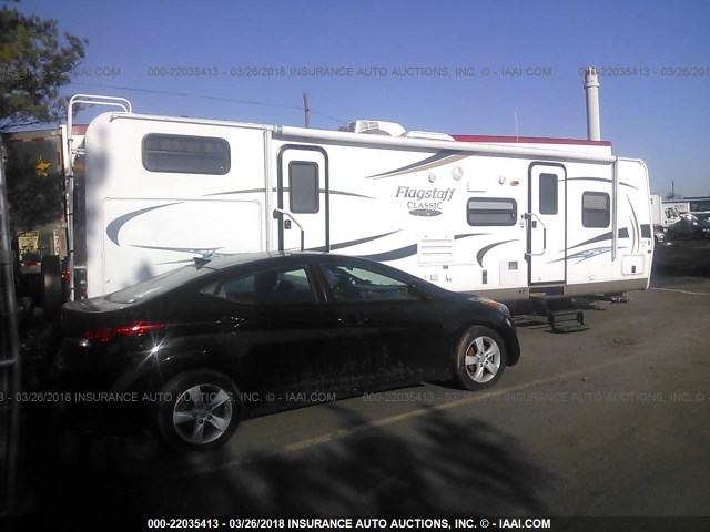 4X4TFLG21C1843184 - 2012 FOREST RIVER FLT831BHDS  白色 照片 4