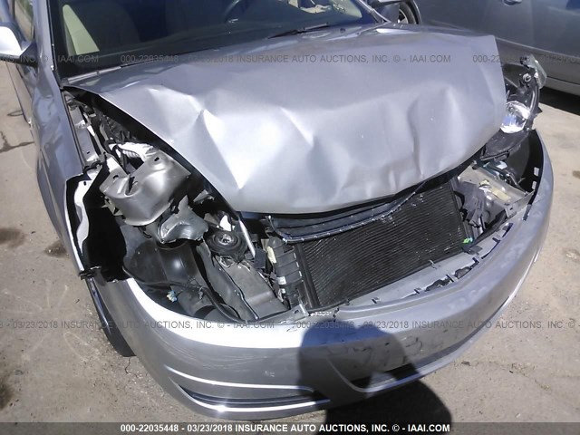 1G8ZS57N07F229747 - 2007 SATURN AURA XE SILVER photo 6