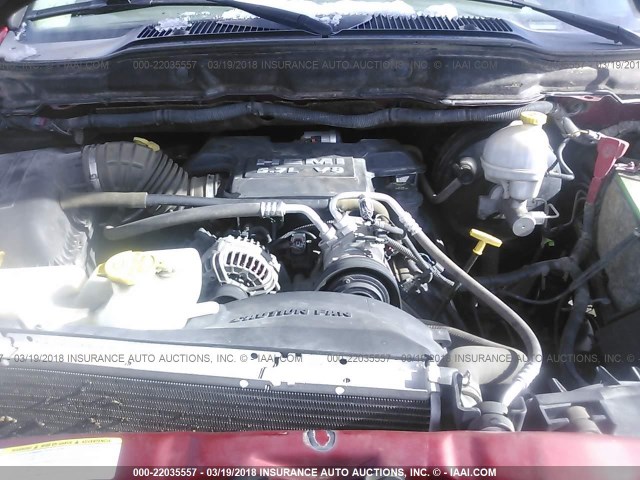 1D7KS28D37J606389 - 2007 DODGE RAM 2500 ST/SLT 栗色 照片 10