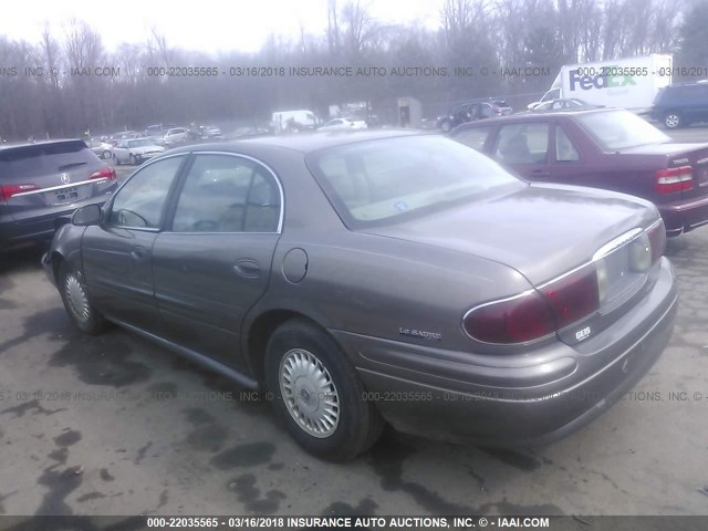 1G4HP54K3Y4295568 - 2000 BUICK LESABRE CUSTOM TAN photo 3