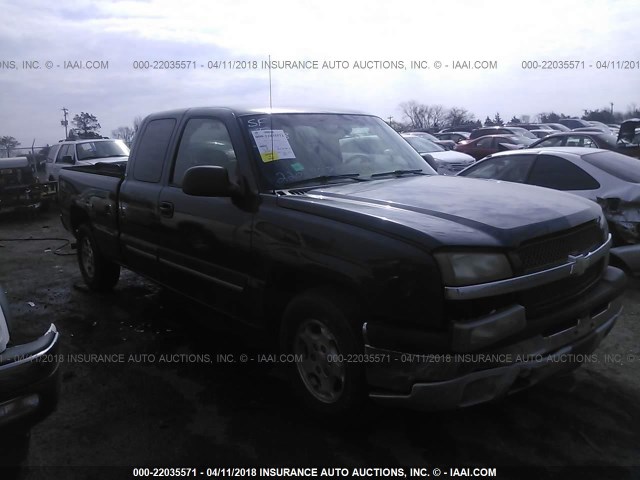 2GCEC19T141251569 - 2004 CHEVROLET SILVERADO C1500 GRAY photo 1