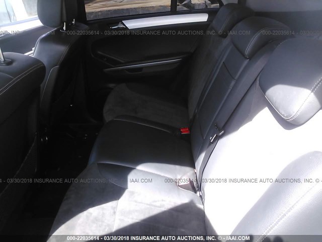 4JGBB75E56A041111 - 2006 MERCEDES-BENZ ML 500 GRAY photo 8