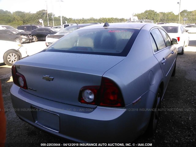 1G1ZC5E06CF144781 - 2012 CHEVROLET MALIBU 1LT 银色 照片 4
