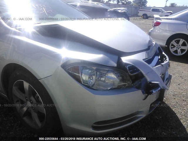 1G1ZC5E06CF144781 - 2012 CHEVROLET MALIBU 1LT 银色 照片 6