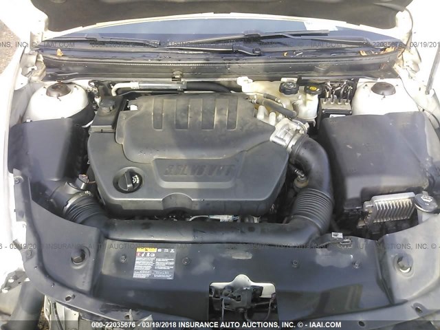 1G1ZE5E77BF115327 - 2011 CHEVROLET MALIBU LTZ 白色 照片 10