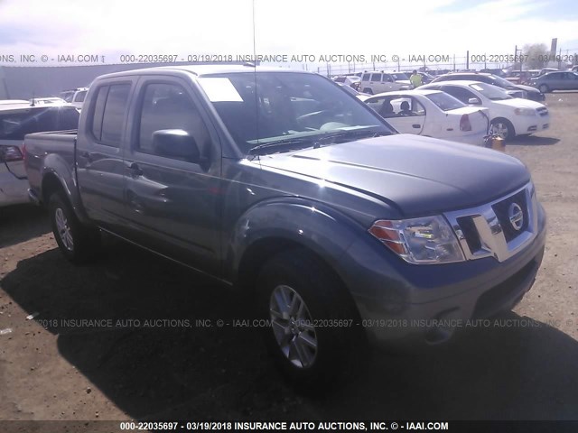 1N6DD0ER6HN704762 - 2017 NISSAN FRONTIER S/SV/SL/PRO-4X GRAY photo 1