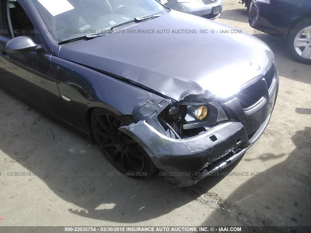 WBAVT73537FZ36454 - 2007 BMW 328 XIT GRAY photo 6