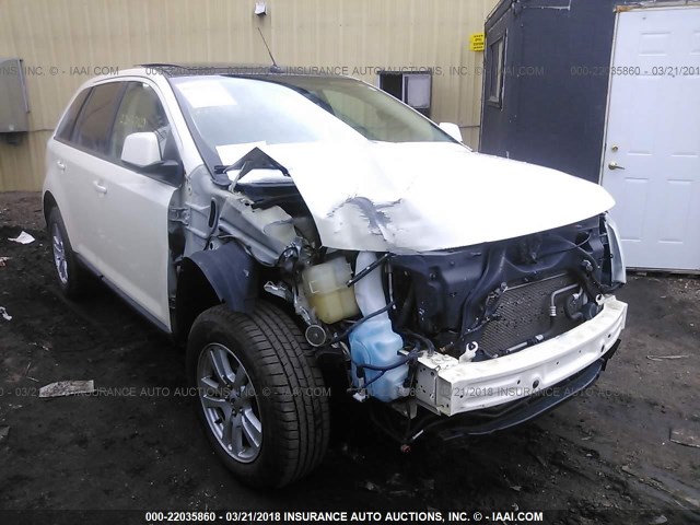 2FMDK49C97BA21014 - 2007 FORD EDGE SEL PLUS WHITE photo 1