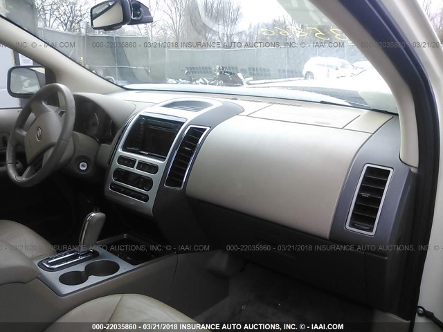 2FMDK49C97BA21014 - 2007 FORD EDGE SEL PLUS WHITE photo 5