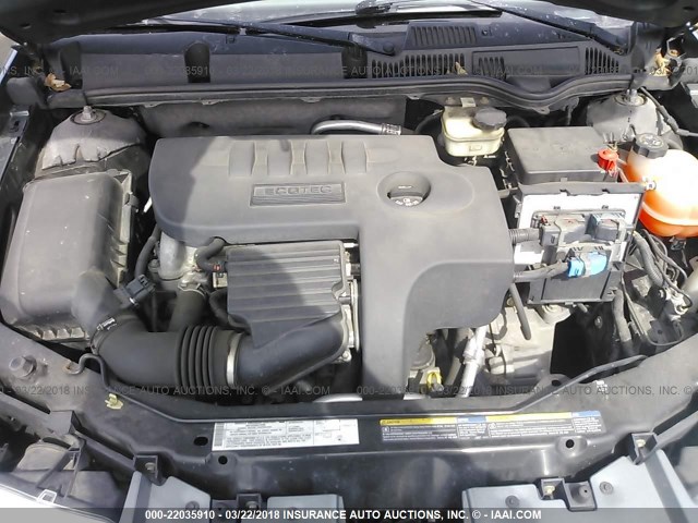 1G8AJ55F36Z176521 - 2006 SATURN ION LEVEL 2 GRAY photo 10