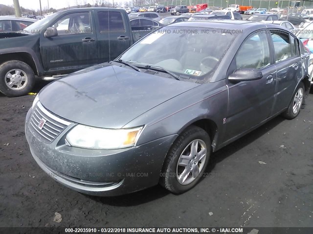 1G8AJ55F36Z176521 - 2006 SATURN ION LEVEL 2 GRAY photo 2