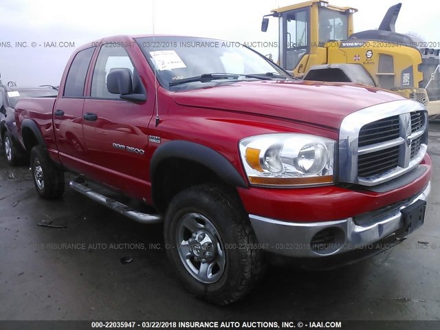 1D7KS28D56J219454 - 2006 DODGE RAM 2500 ST/SLT 红色 照片 1
