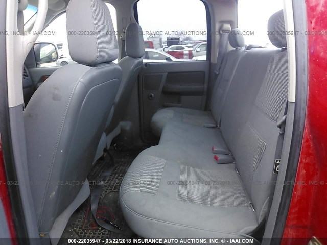 1D7KS28D56J219454 - 2006 DODGE RAM 2500 ST/SLT 红色 照片 8
