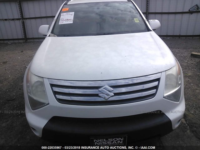 2S3DA217086103669 - 2008 SUZUKI XL7 WHITE photo 6