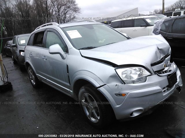 3GNFL4E55CS547623 - 2012 CHEVROLET CAPTIVA SPORT/LTZ SILVER photo 1