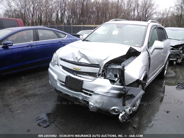 3GNFL4E55CS547623 - 2012 CHEVROLET CAPTIVA SPORT/LTZ SILVER photo 6