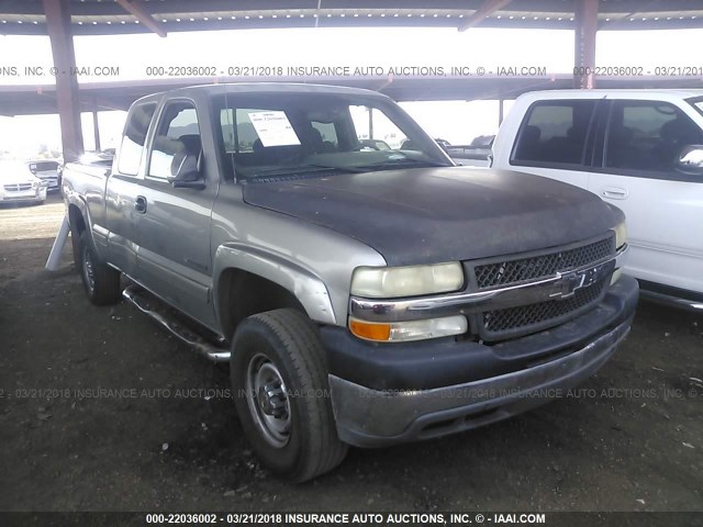 1GCHC29U52E282203 - 2002 CHEVROLET SILVERADO C2500 HEAVY DUTY BROWN photo 1