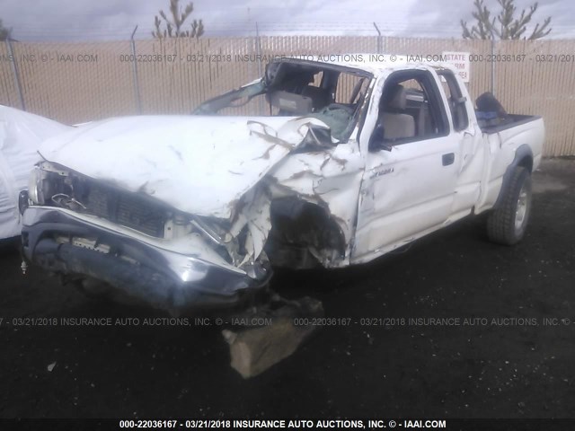 5TESN92N43Z189019 - 2003 TOYOTA TACOMA XTRACAB PRERUNNER თეთრი ფოტო 2
