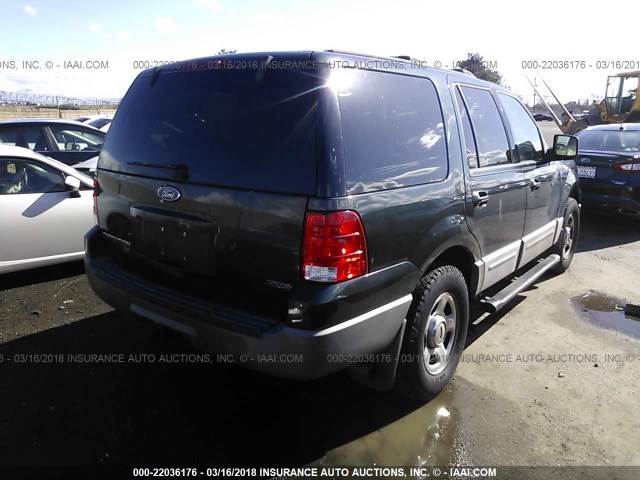 1FMPU16L13LB42821 - 2003 FORD EXPEDITION XLT მწვანე ფოტო 4