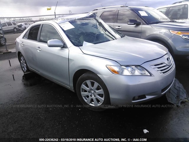 JTNBE46K073023373 - 2007 TOYOTA CAMRY NEW GENERAT CE/LE/XLE/SE SILVER photo 1