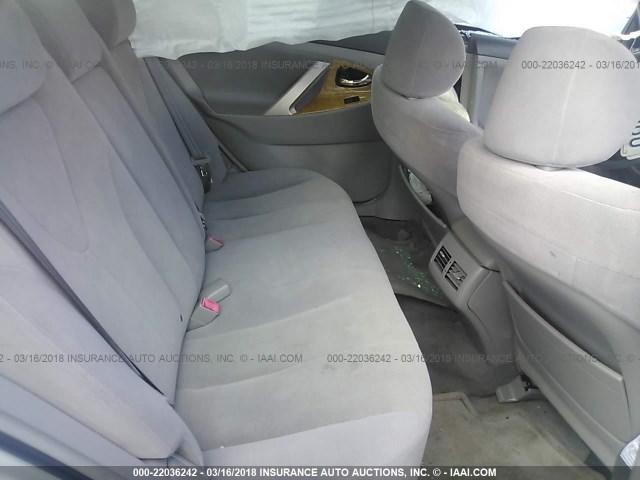 JTNBE46K073023373 - 2007 TOYOTA CAMRY NEW GENERAT CE/LE/XLE/SE SILVER photo 8