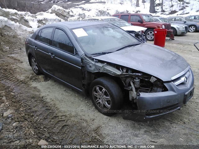 19UUA66285A064963 - 2005 ACURA TL GRAY photo 1